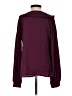 Assorted Brands 100% Polyester Burgundy Long Sleeve Blouse Size 4 - photo 2