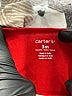Carter's 100% Cotton Red Long Sleeve Onesie 0-3 MO / 3 MO - photo 3