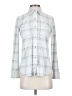 Faherty Silver Long Sleeve Henley Size XS - photo 1