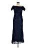 Xscape Blue Cocktail Dress Size 8 (petite) - photo 1
