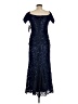 Xscape Blue Cocktail Dress Size 8 (petite) - photo 2