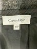 Calvin Klein 100% Polyester Chevron-herringbone Black Formal Skirt Size 12 (petite) - photo 4