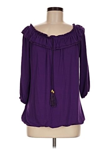 IMAN 3/4 Sleeve Blouse (view 1)