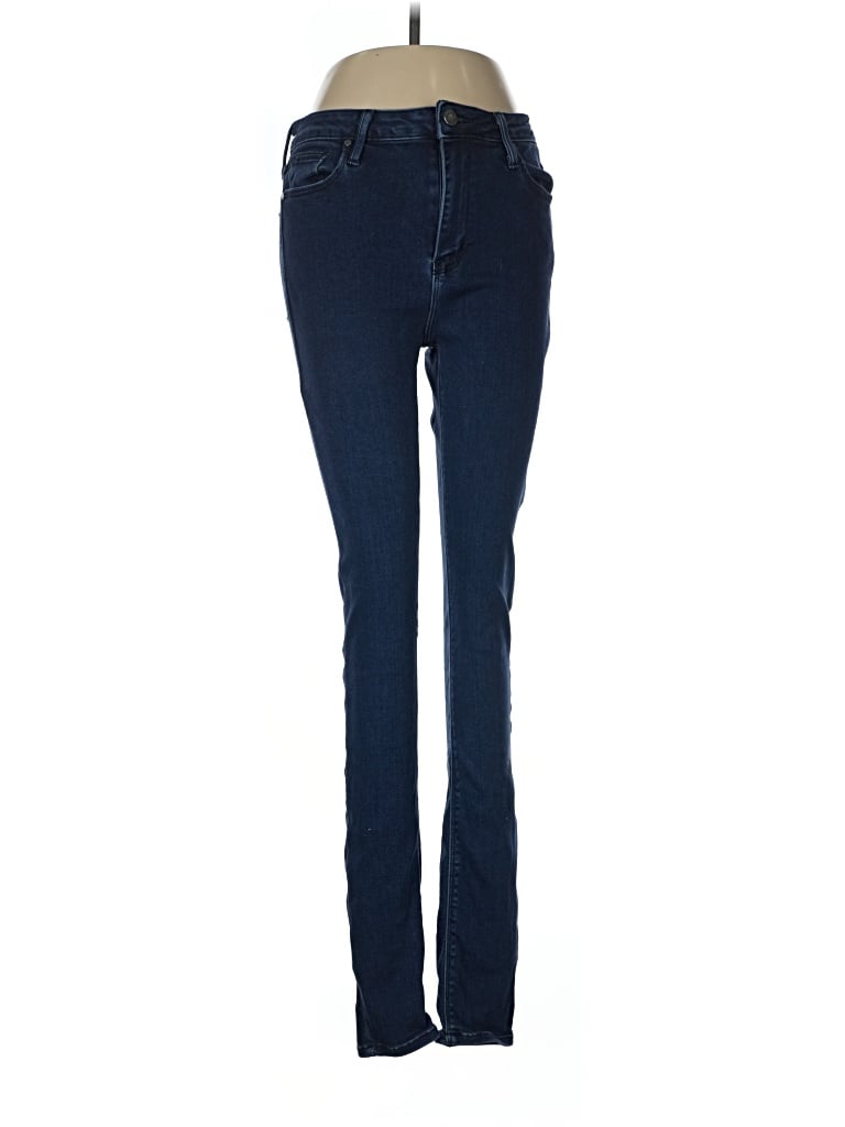 Pre-owned Just Black Jeans In Blue