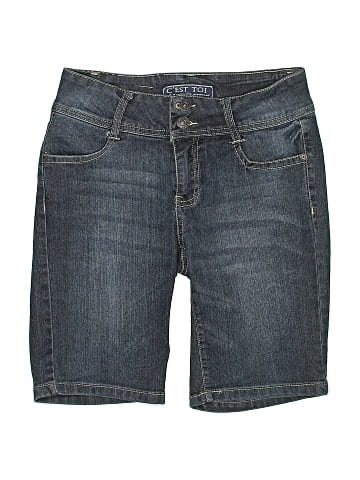 C'est Toi Denim Shorts (view 1)