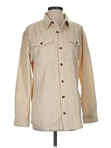 Roxy Long Sleeve Button-Down Shirt (view 1)
