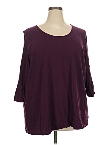 Roaman's 3/4 Sleeve T-Shirt (view 1)