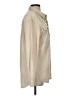 Roxy 100% Cotton Tan Long Sleeve Button-Down Shirt Size XS - photo 4