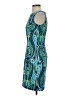 AB Studio 100% Polyester Paisley Blue Cocktail Dress Size 2 - photo 5