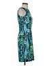 AB Studio 100% Polyester Paisley Blue Cocktail Dress Size 2 - photo 4