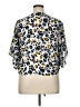 Ariella Animal Print Yellow 3/4 Sleeve Blouse Size XL (estimated) - photo 2