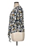Ariella Animal Print Yellow 3/4 Sleeve Blouse Size XL (estimated) - photo 5