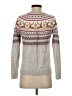 Talbots Print Ivory Gray Turtleneck Sweater Size XS - photo 2