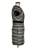 H&M Chevron-herringbone Black Cocktail Dress Size 6 - photo 4