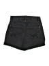 Wallflower Solid Black Denim Shorts Size 5 - photo 2