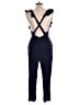 Shein Solid Blue Jumpsuit Size L - photo 2