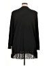 Onyx Nite 100% Polyester Black Cardigan Size 16 - photo 2