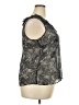 Avenue 100% Polyester Silver Sleeveless Blouse Size 20 - photo 4