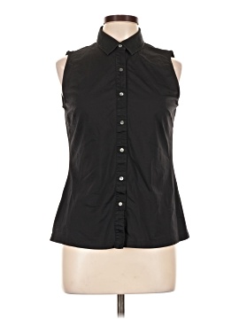 J. Mc Laughlin Sleeveless Button Down Shirt