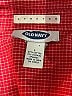 Old Navy Houndstooth Red Long Sleeve Button-Down Shirt Size L - photo 7