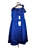 Alex Evenings 100% Polyester Blue Cocktail Dress Size 24W - photo 5