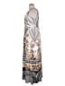 Boston Proper Paisley Silver Casual Dress Size L - photo 5