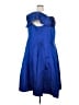 Alex Evenings 100% Polyester Blue Cocktail Dress Size 24W - photo 4
