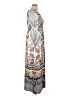 Boston Proper Paisley Silver Casual Dress Size L - photo 4