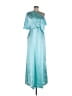 Unbranded Teal Cocktail Dress Size 10 - photo 1