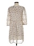 Wild Fable 100% Polyester Ivory Casual Dress Size XS - photo 2