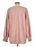 FRYE Pink Long Sleeve Blouse Size L - photo 2