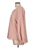 FRYE Pink Long Sleeve Blouse Size L - photo 5