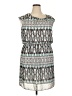 Robbie Bee 100% Polyester Print Teal Casual Dress Size 18 - photo 1