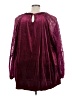 BLOOMCHIC Burgundy 3/4 Sleeve Blouse Size 30 - photo 2