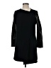 Vince. Color Block Solid Black Coat Size S - photo 1