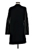 Vince. Color Block Solid Black Coat Size S - photo 2