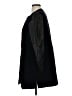 Vince. Color Block Solid Black Coat Size S - photo 5