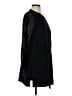 Vince. Color Block Solid Black Coat Size S - photo 4