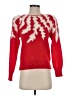 Assorted Brands Chevron-herringbone Red Pullover Sweater Size P (petite) - photo 1