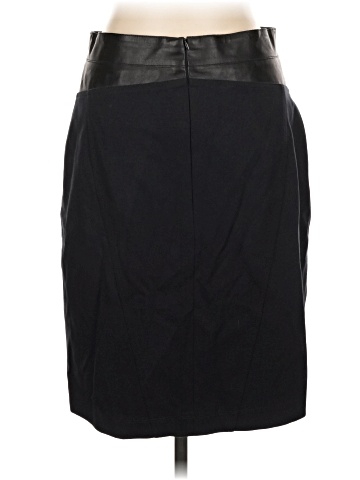 Akris Punto Faux Leather Skirt (view 2)