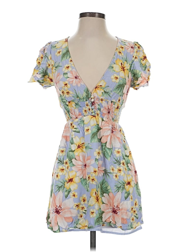 Pre-owned Forever 21 Casual Dress In Blue