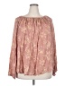 Chaps Pink Long Sleeve Blouse Size 2X - photo 1