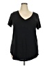 Torrid Black Short Sleeve T-Shirt Size 2X Plus (2) - photo 1