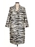 Ann Taylor Animal Print Ivory Coat Size M (tall) - photo 1