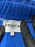 FRNCH 100% Cotton Solid Blue Shorts Size XS - photo 3