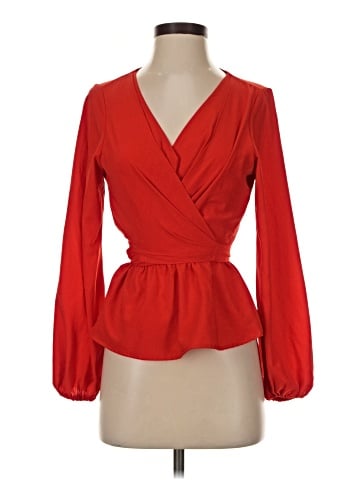 Flying Tomato Long Sleeve Blouse (view 1)