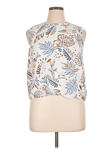 a.n.a. A New Approach Sleeveless Blouse (view 1)