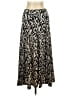 Lapis Animal Print Black Casual Skirt Size L - photo 2
