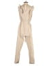 Sugar Lips Stripes Tan Jumpsuit Size S - photo 2