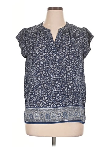 Liz Claiborne Short Sleeve Blouse (view 1)